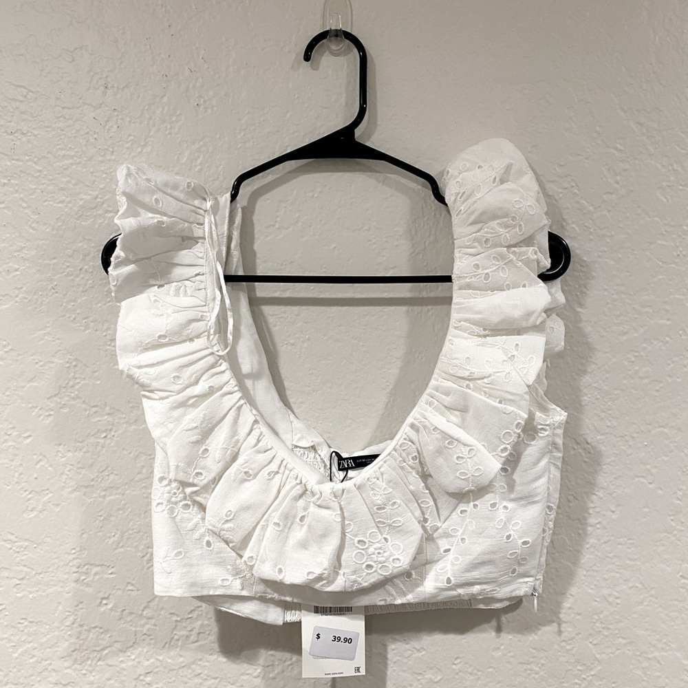 Zara Ruffle Top